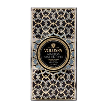 Confezione regalo Maison Noir Minitin, confezione da 3 candele - 2022 - Voluspa