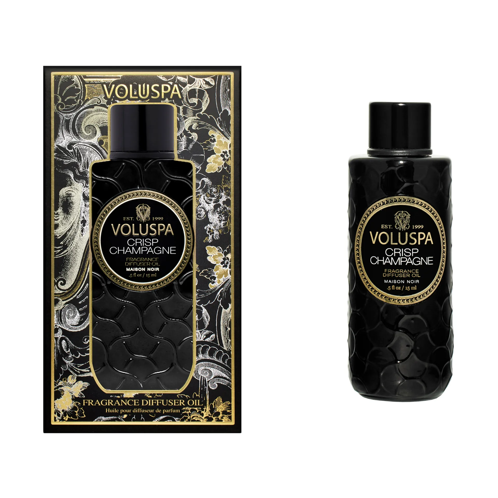 Diffusore olio Maison Noir Ultrasonic 15 ml, Crisp Champagne Voluspa