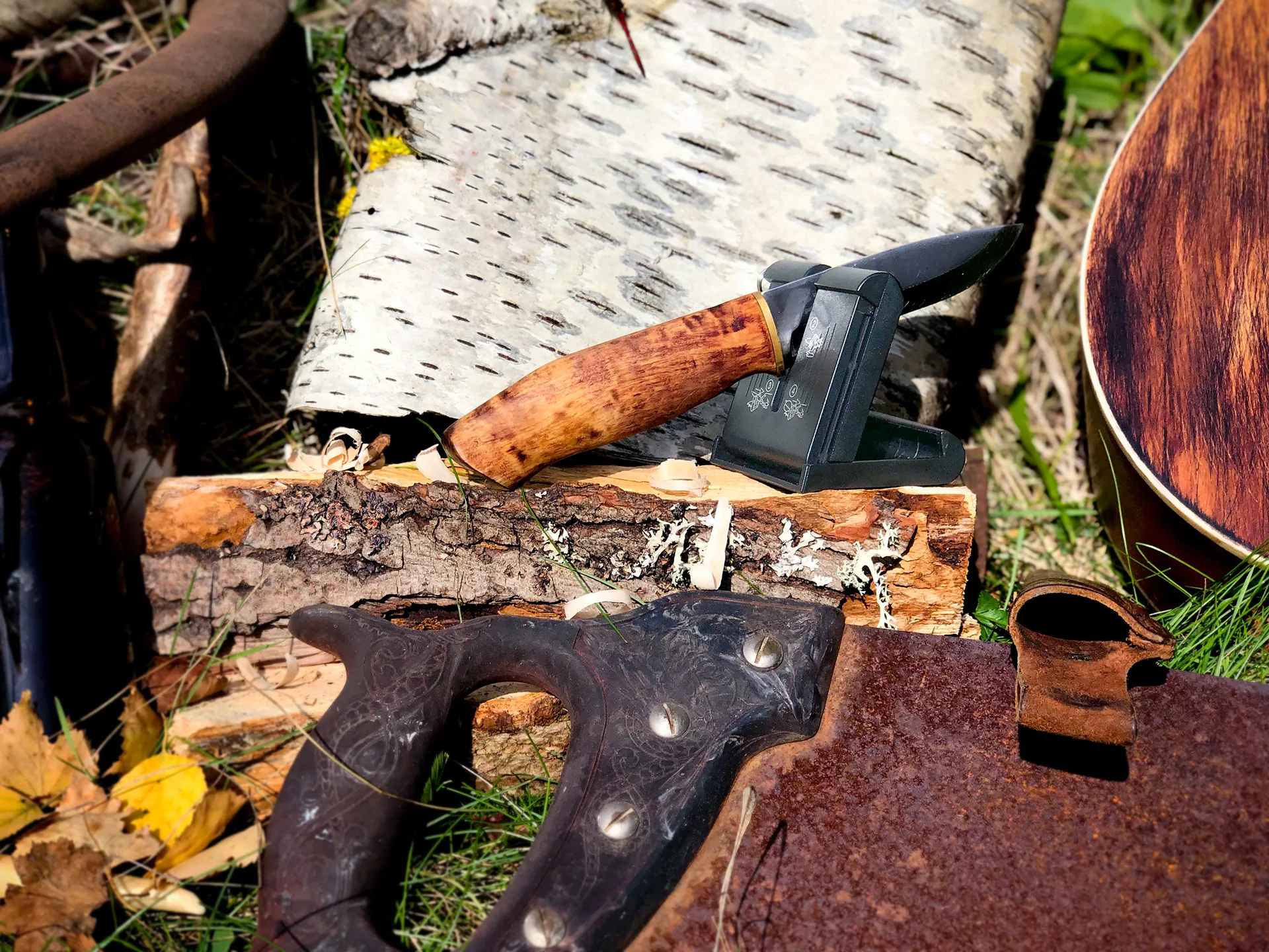 Affilacoltelli di base Vulkanus Pocket, Nero Vulkanus