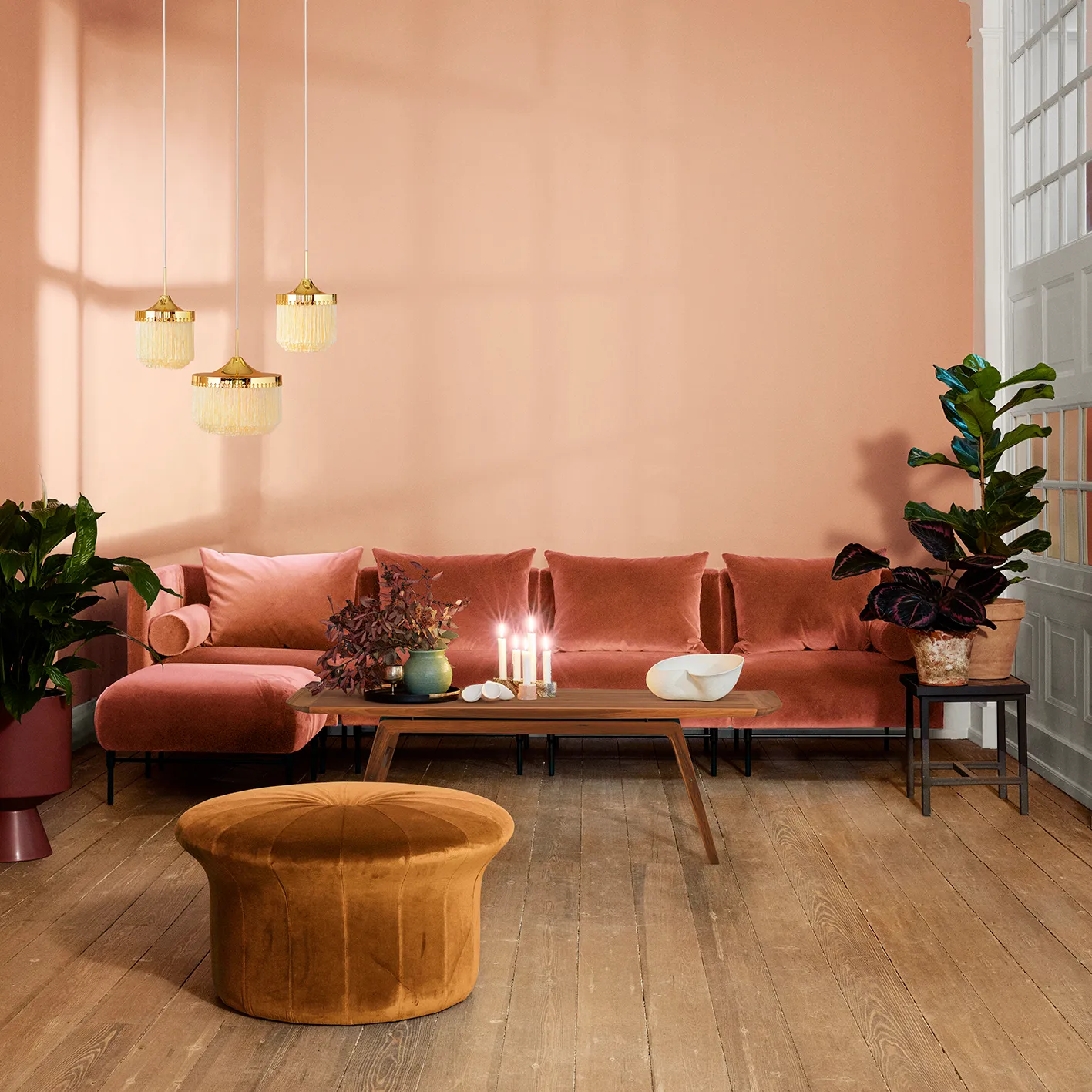 Pouf Grace Ritz, Ambra Warm Nordic