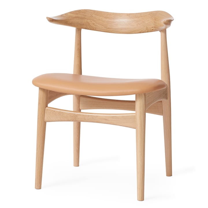 Sedia in rovere Cow Horn - Colore naturale Soavé - Warm Nordic