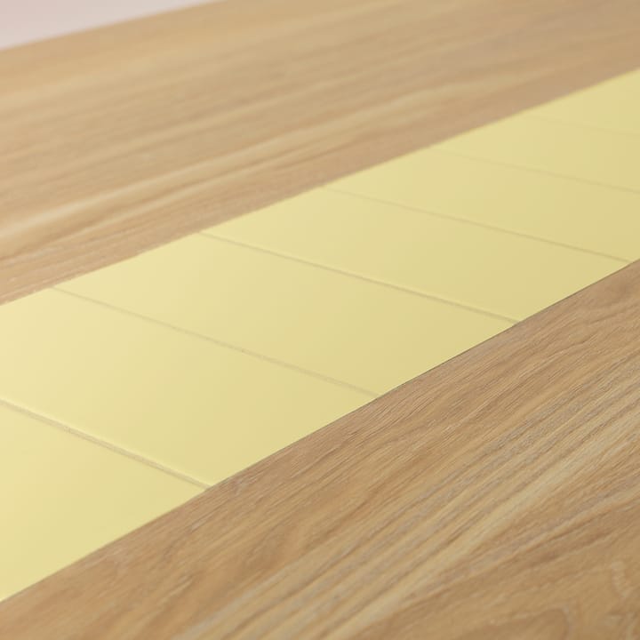 Tavolo Be My Guest 220 cm - Rovere oliato bianco, oro - Warm Nordic