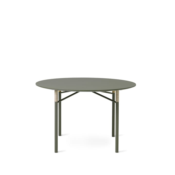 Tavolo da pranzo Affinity, verde chiaro, rotondo Warm Nordic