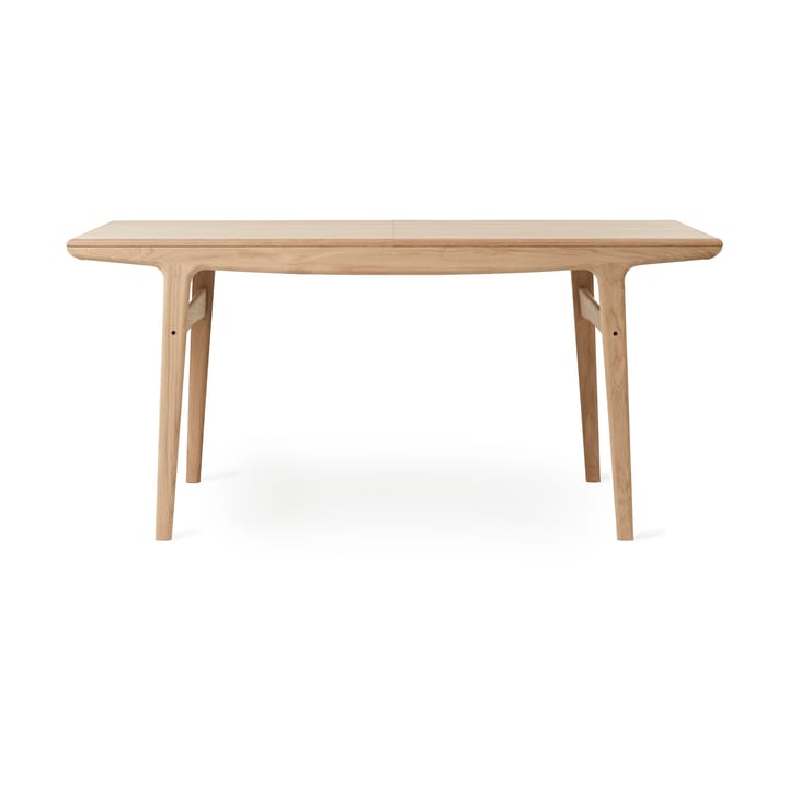 Tavolo da pranzo Evermore incl. 2 prolunghe da 45 cm ciascuna - Rovere naturale, 160 cm - Warm Nordic