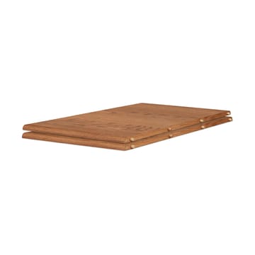 Tavolo da pranzo Evermore incl. 2 prolunghe da 45 cm ciascuna - Teak rovere oliato, 160 cm - Warm Nordic