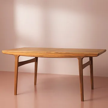 Tavolo da pranzo Evermore - rovere oliato bianco, 160 cm - Warm Nordic