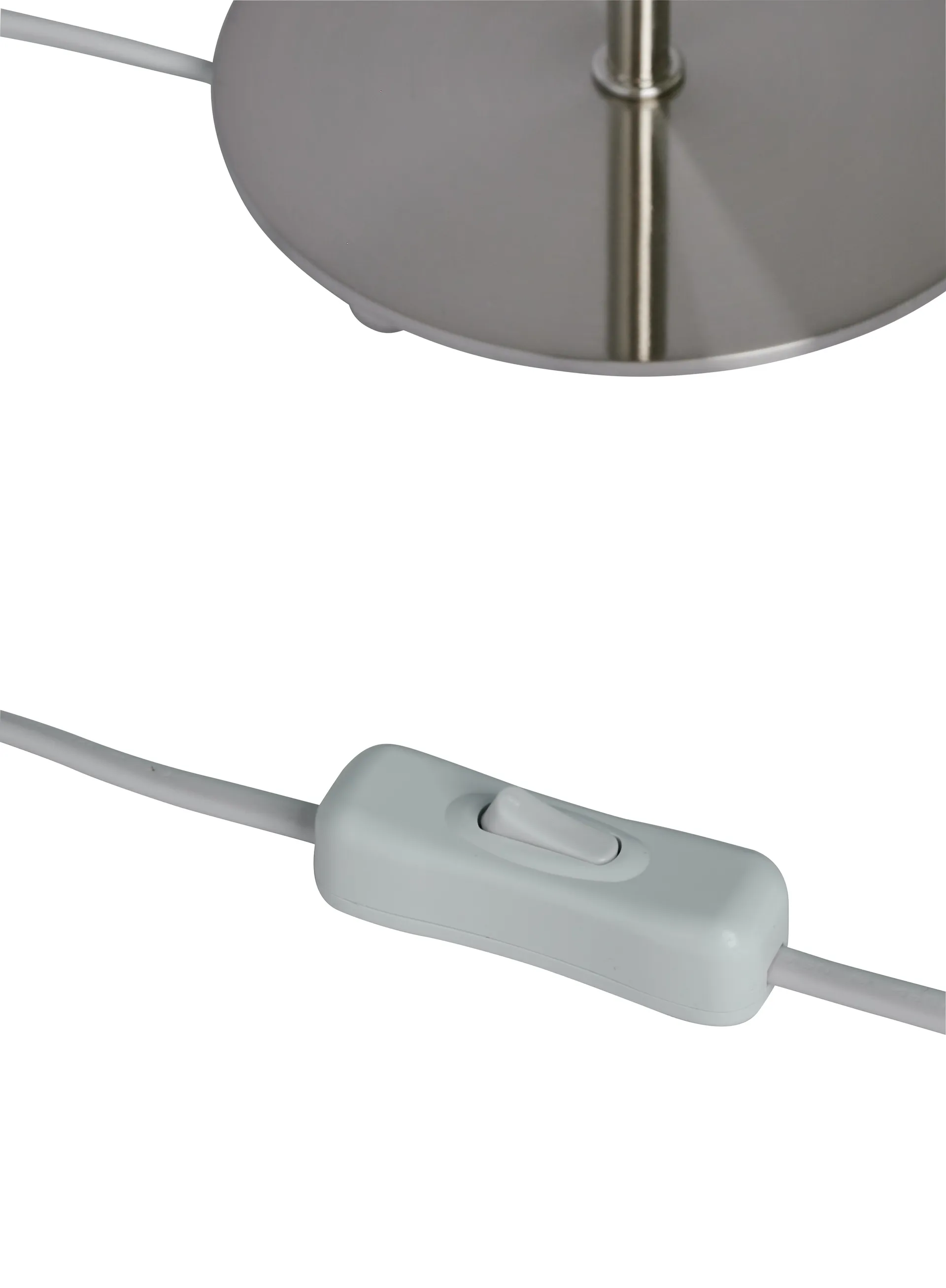 Base per lampada da tavolo Line 35, Matt chrome Watt & Veke