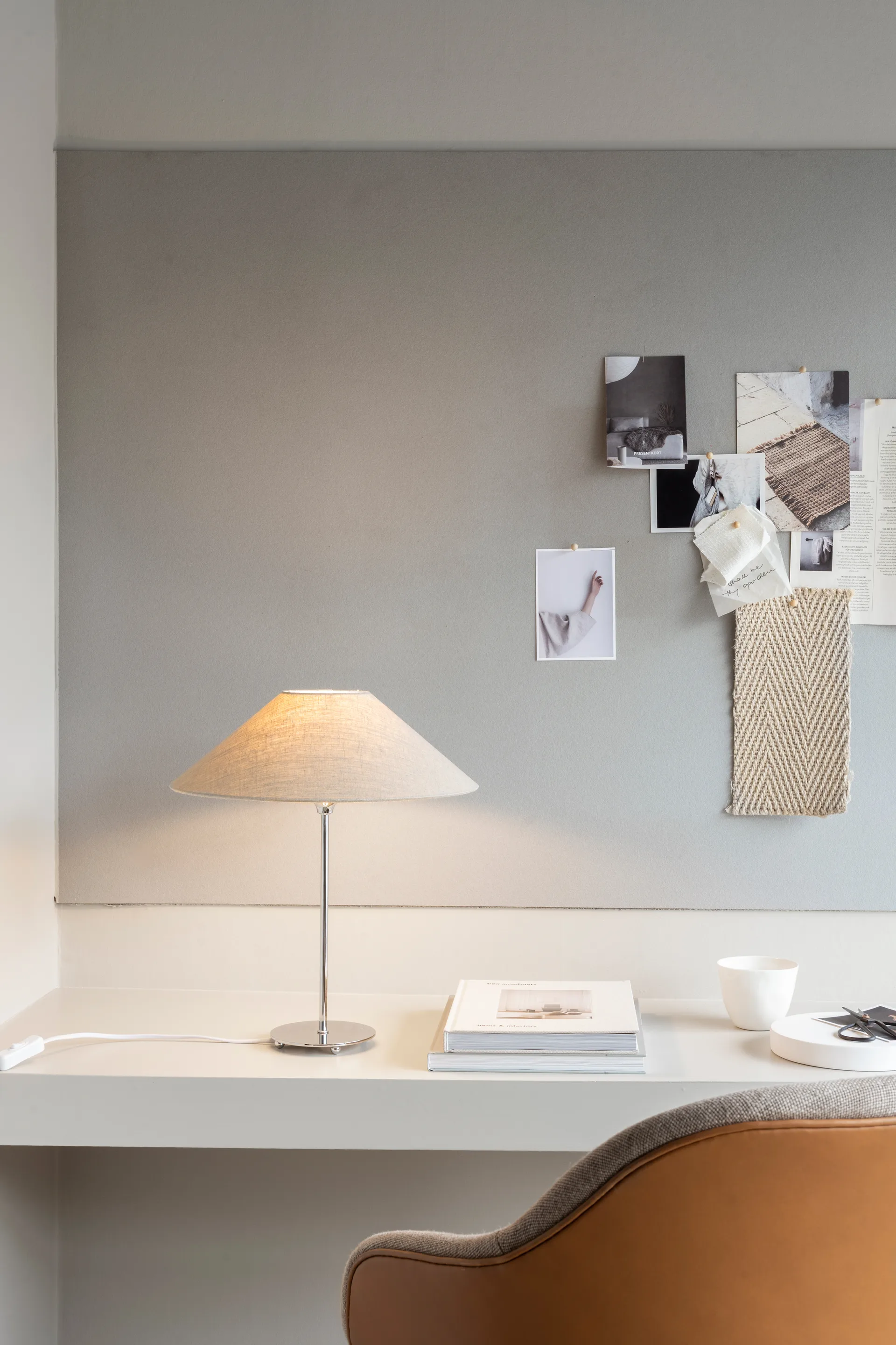 Base per lampada da tavolo Line 35, Silver Watt & Veke