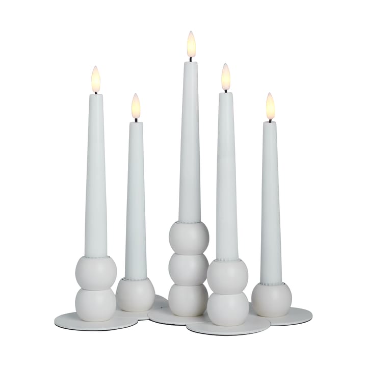 Candeliere combinabile Lykke, 5 luci LED incluse, White Watt & Veke