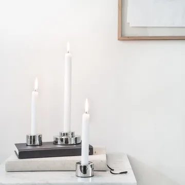 Candeliere Helix confezione da 2 - cromo liscio - Watt & Veke