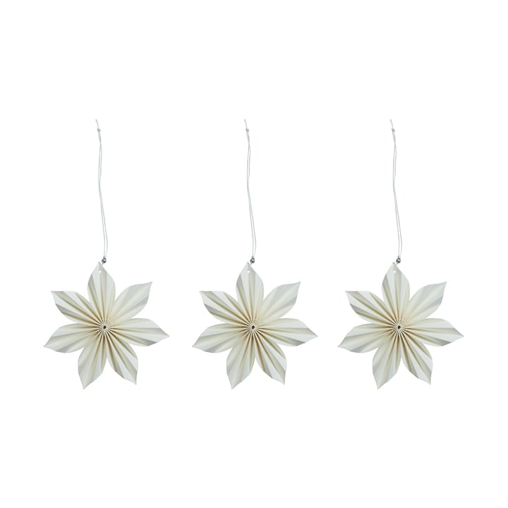 Decorazione natalizia Aurora confezione da 3 - White-brown - Watt & Veke