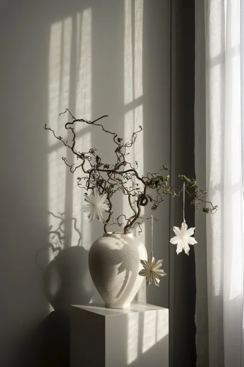 Decorazione natalizia Aurora confezione da 3, White-brown Watt & Veke