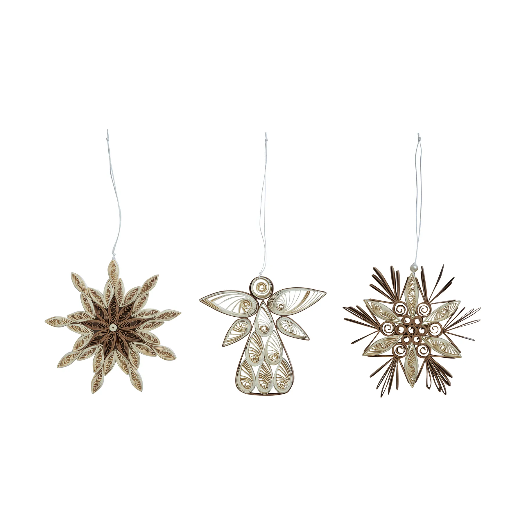 Decorazione natalizia Vega 3 pezzi, White Watt & Veke