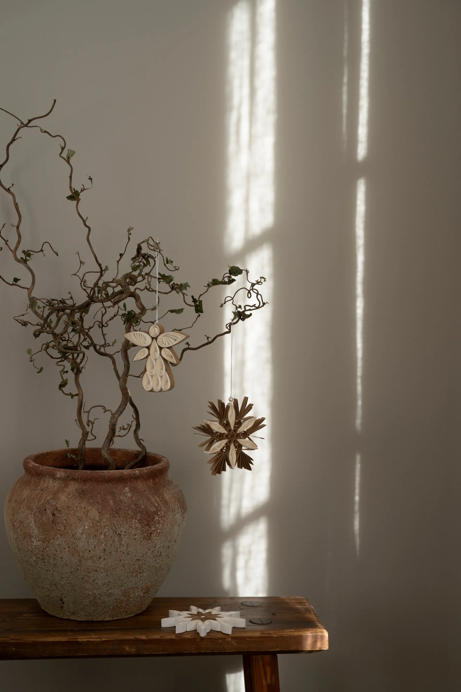 Decorazione natalizia Vega 3 pezzi, White Watt & Veke