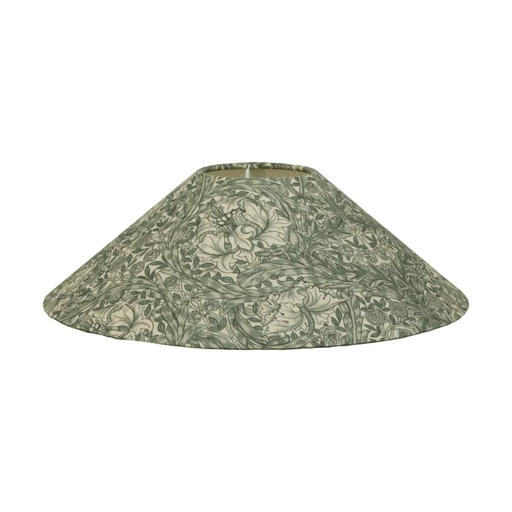 Flat shade paralume - African marigold green, Ø36x10 cm - Watt & Veke