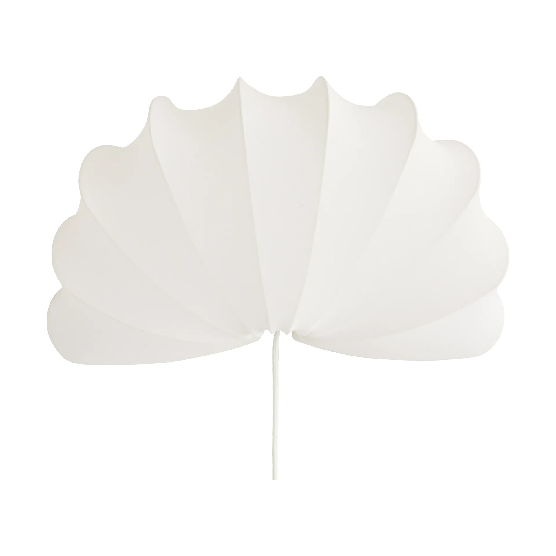 Lampada da parete Anna L 54 cm, Cotone bianco Watt & Veke