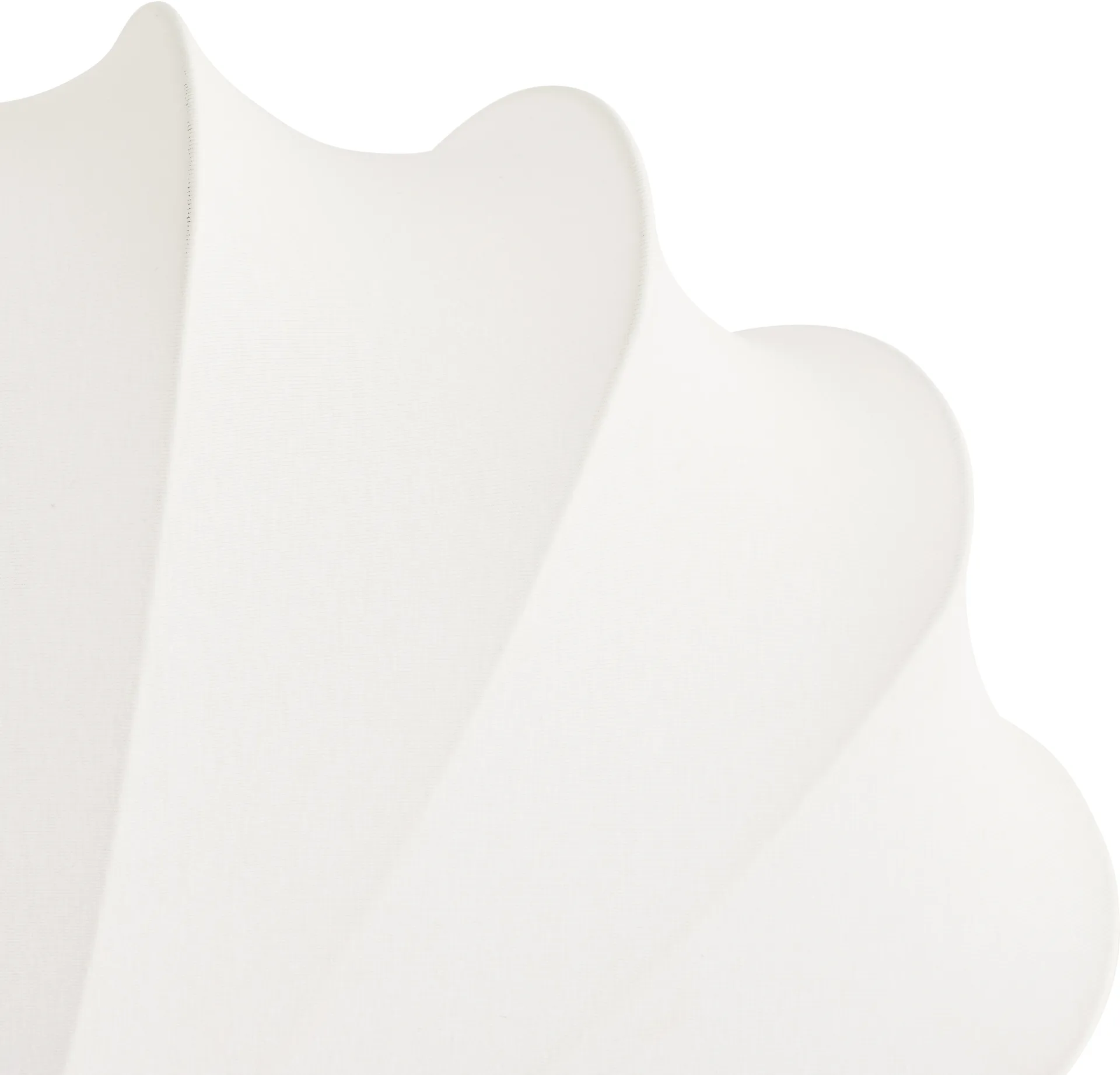 Lampada da parete Anna L 54 cm, Cotone bianco Watt & Veke