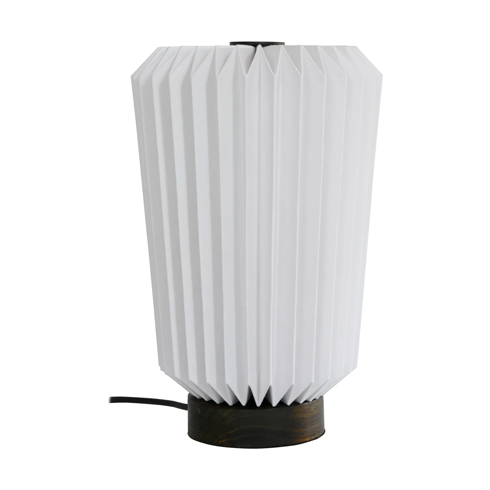 Lampada da tavolo Filippa Ø20 cm, Bianco-Nero Watt & Veke