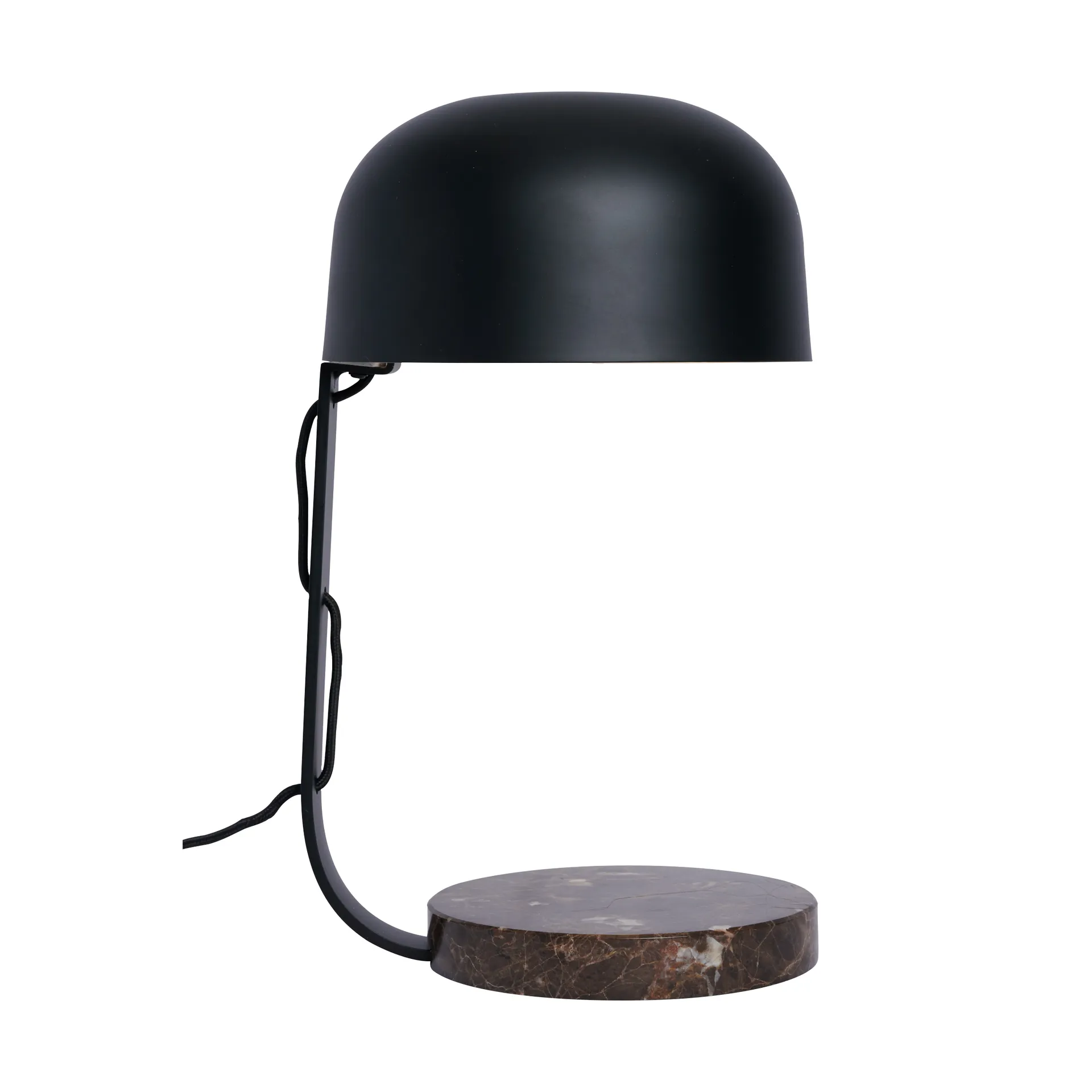 Lampada da tavolo Milly 36,5 cm, Nero Watt & Veke