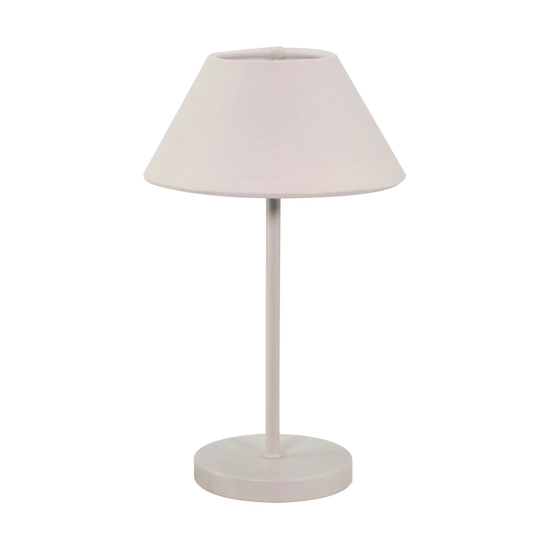 Lampada da tavolo portatile Teya, Offwhite, Ø15x26 cm Watt & Veke
