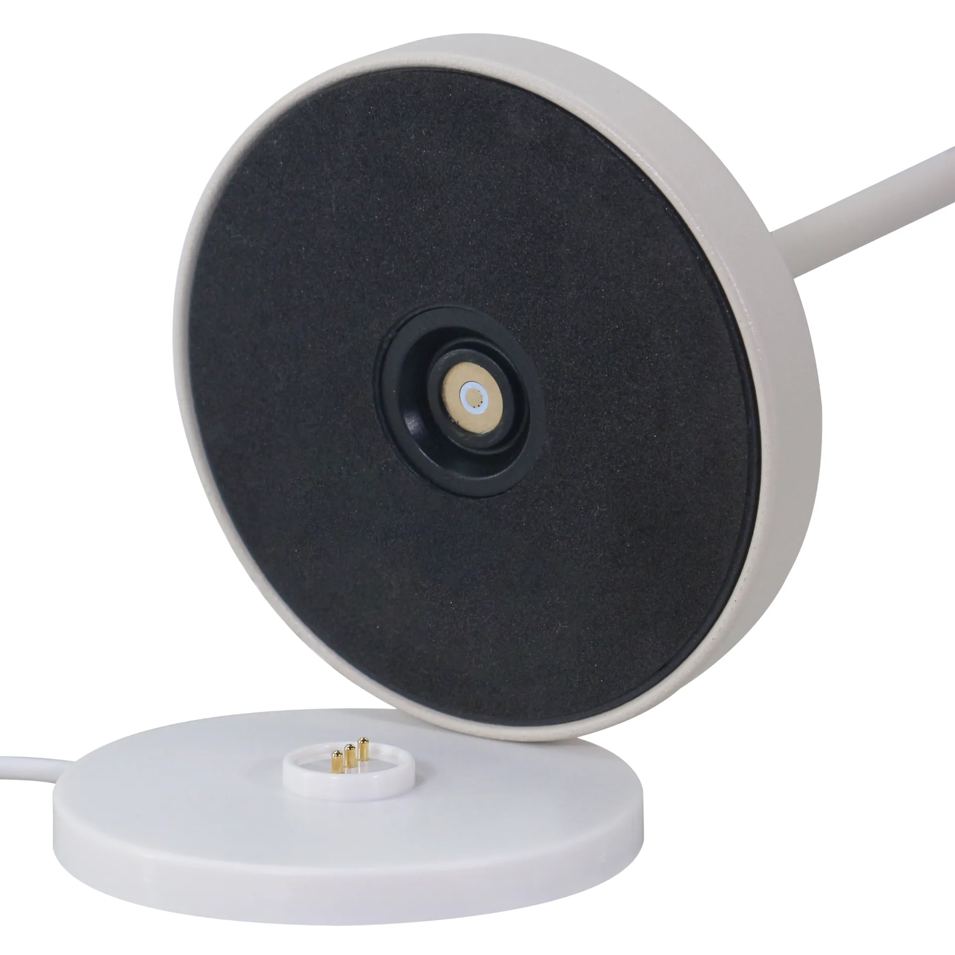 Lampada da tavolo portatile Teya, Offwhite, Ø15x26 cm Watt & Veke