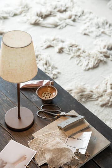 Lampada da tavolo portatile Tyra Ø14 cm - Caffè - Watt & Veke