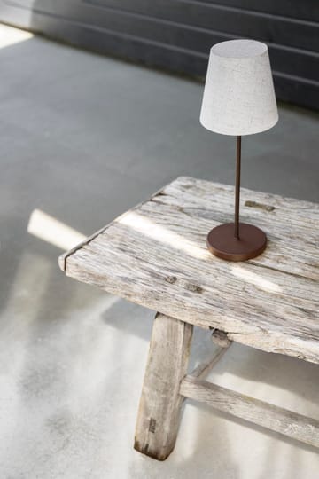 Lampada da tavolo portatile Tyra Ø14 cm - Caffè - Watt & Veke