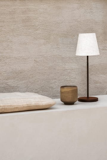 Lampada da tavolo portatile Tyra Ø14 cm - Caffè - Watt & Veke
