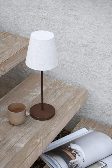 Lampada da tavolo portatile Tyra Ø14 cm - Caffè - Watt & Veke
