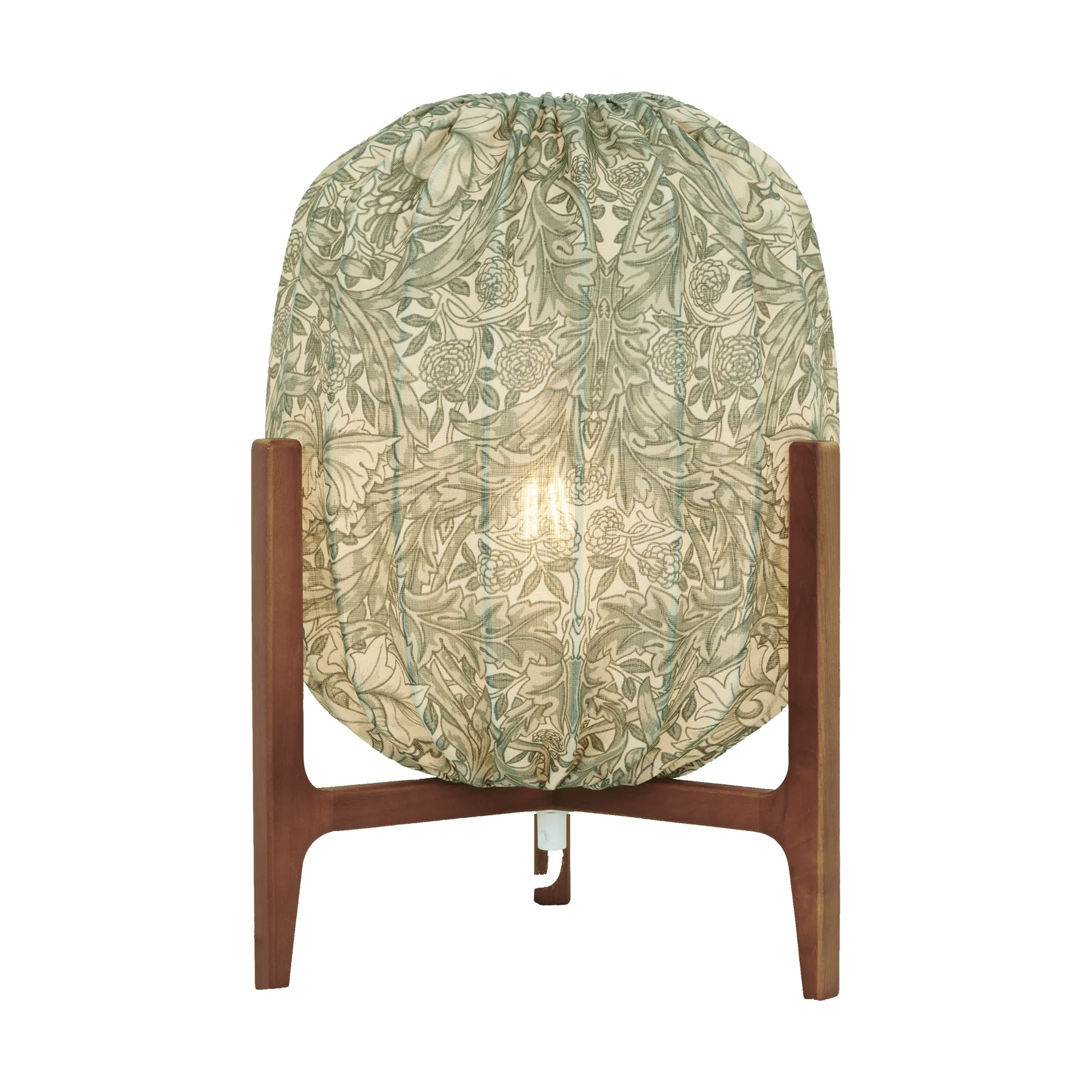 Lampada da tavolo Prisma, Dark ash-African marigold green, Ø27x42 cm Watt & Veke