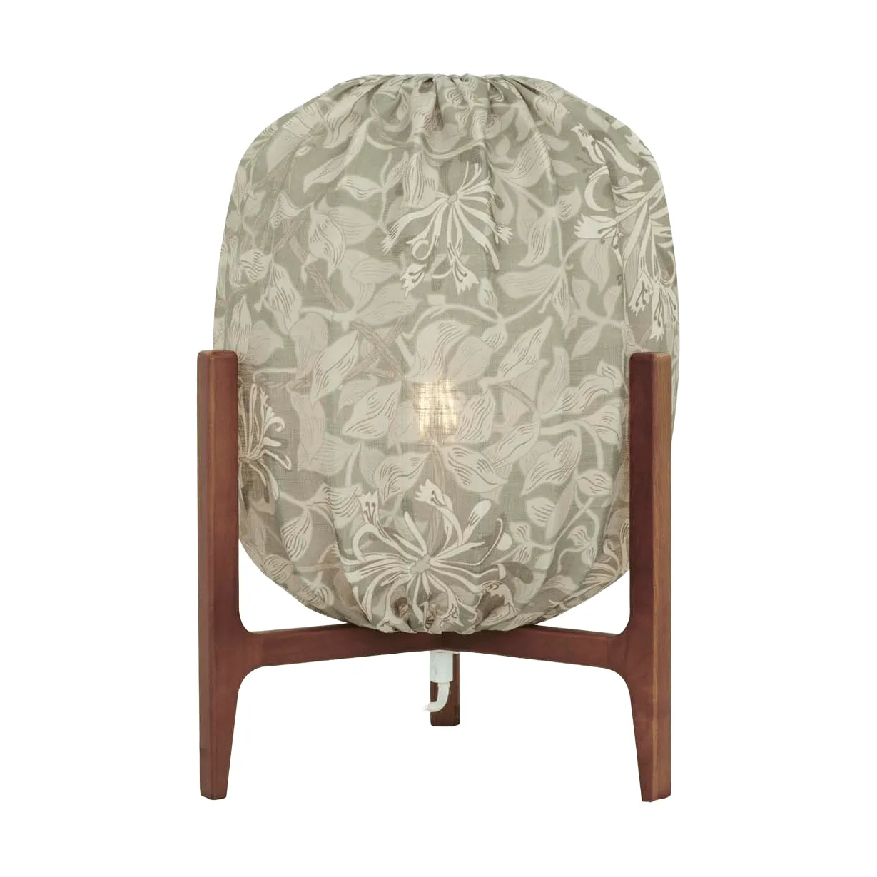 Lampada da tavolo Prisma, Dark ash-Honeysuckle beige, Ø27x42 cm Watt & Veke