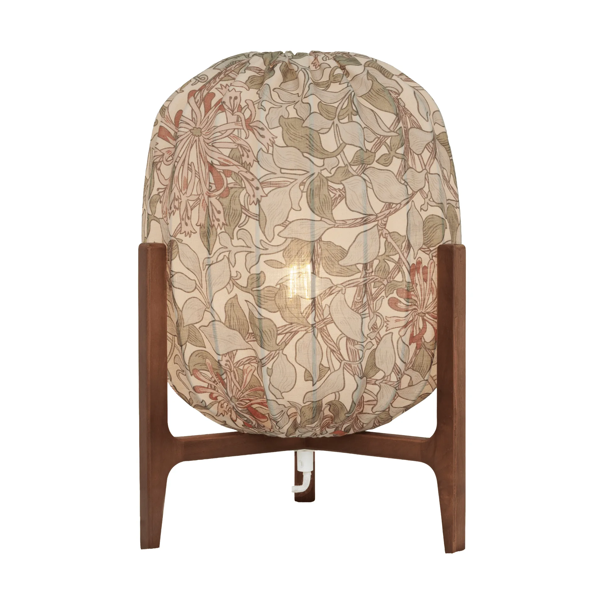 Lampada da tavolo Prisma, Dark ash-Honeysuckle beige, Ø27x42 cm Watt & Veke