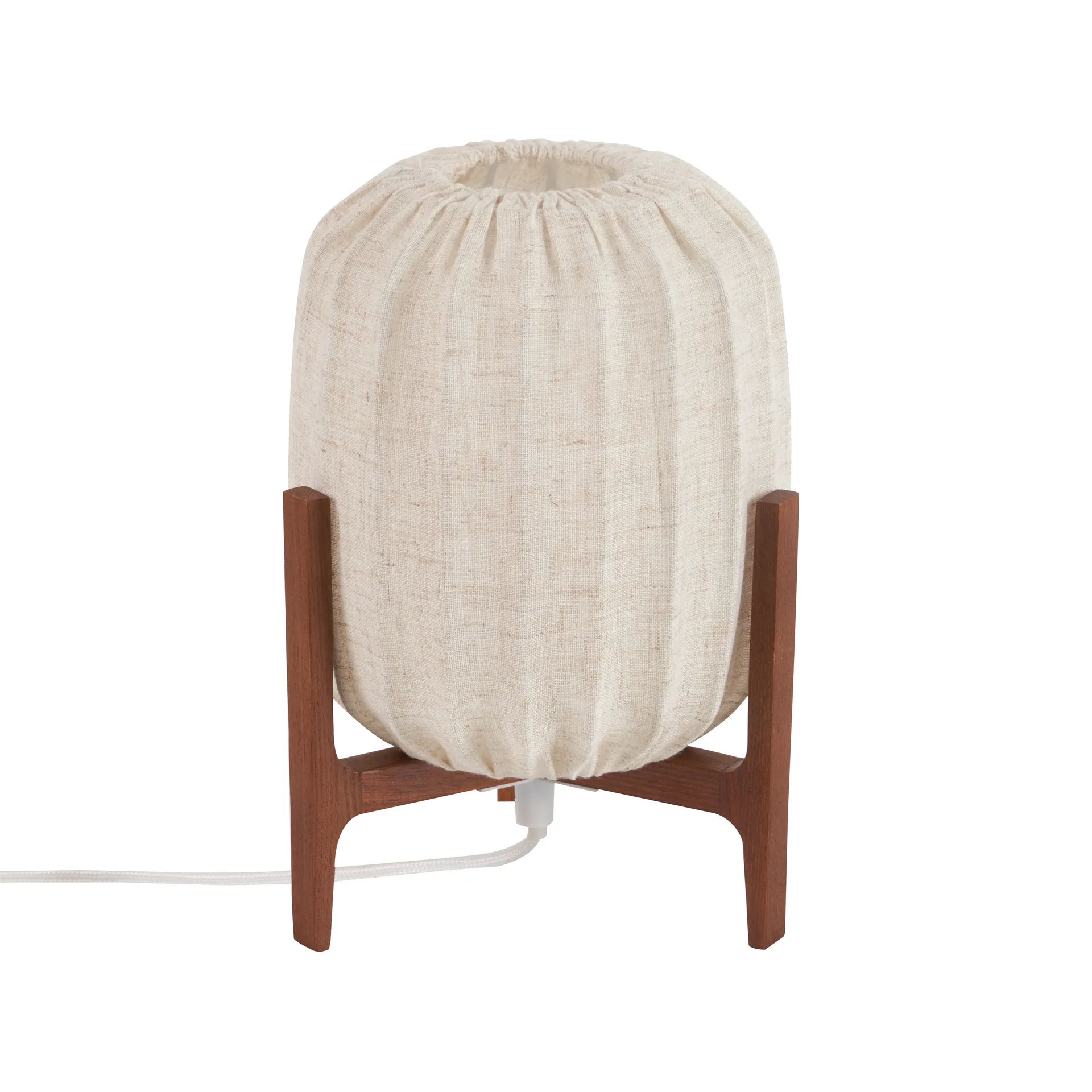 Lampada da tavolo Prisma, Dark ash-Natural, Mini Ø16x24,3 cm Watt & Veke