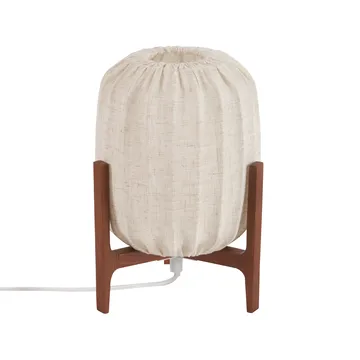 Lampada da tavolo Prisma - Dark ash-Natural, Mini Ø16x24,3 cm - Watt & Veke