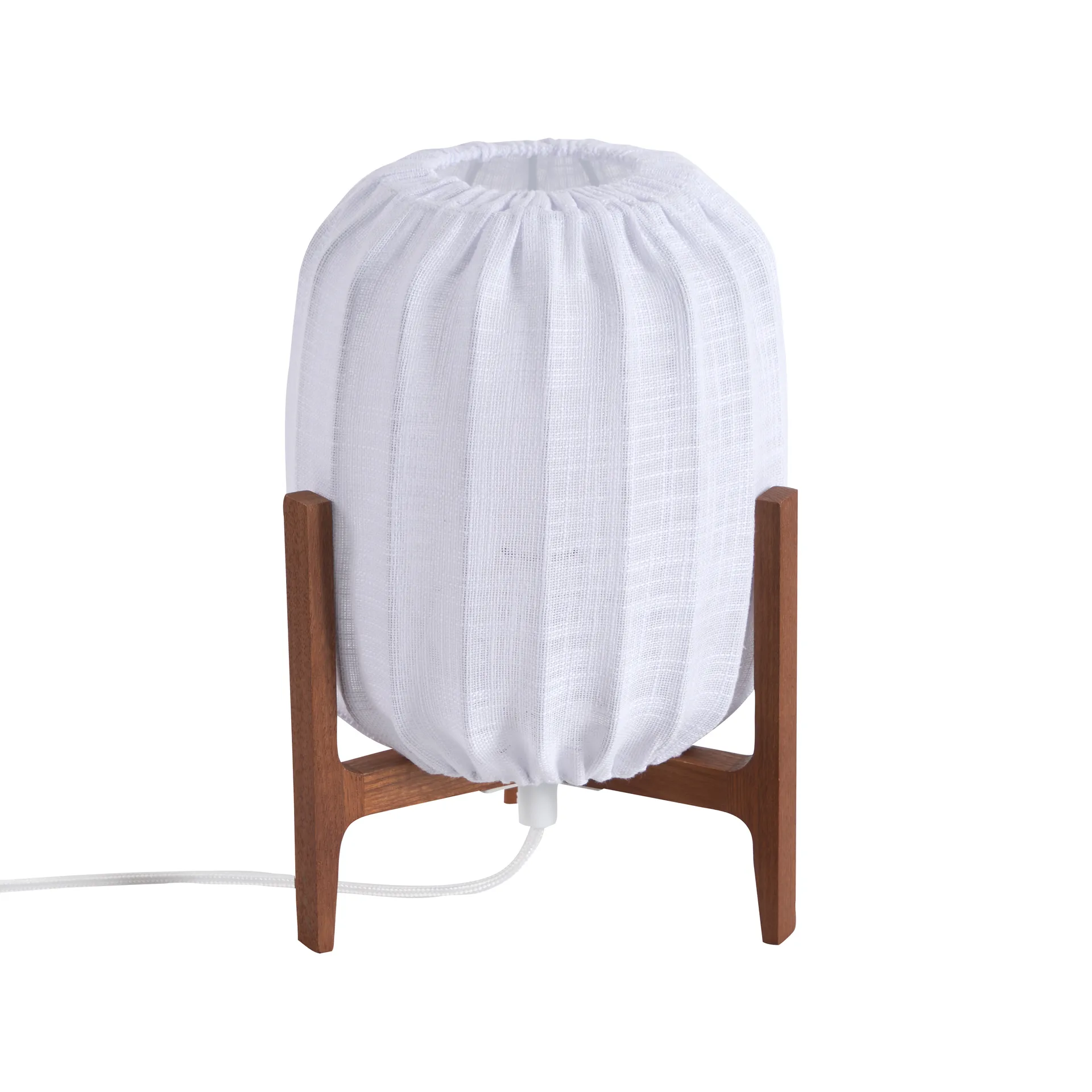 Lampada da tavolo Prisma, Dark ash-White, Mini Ø16x24,3 cm Watt & Veke