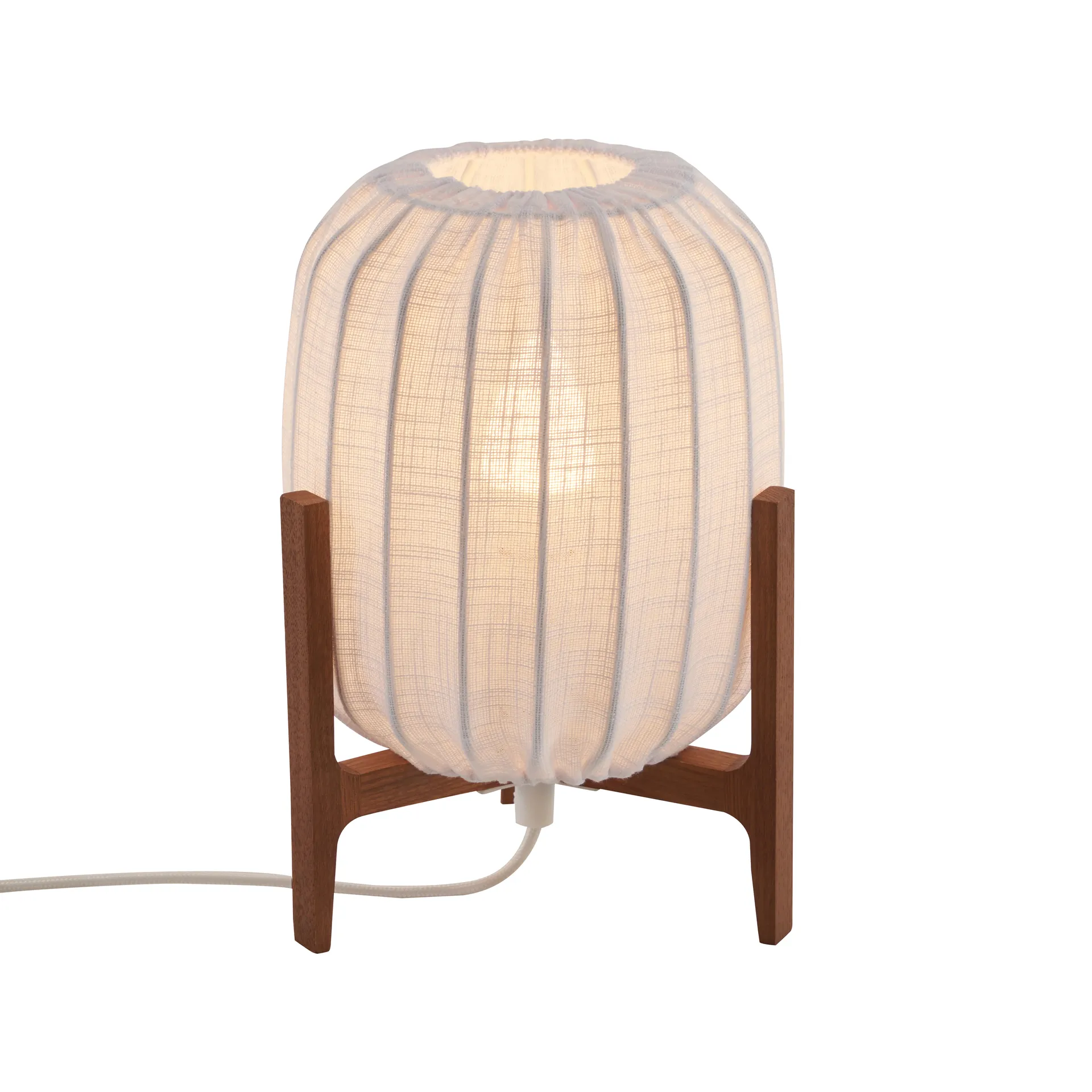 Lampada da tavolo Prisma, Dark ash-White, Mini Ø16x24,3 cm Watt & Veke