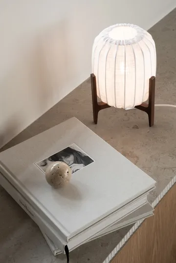 Lampada da tavolo Prisma - Dark ash-White, Mini Ø16x24,3 cm - Watt & Veke