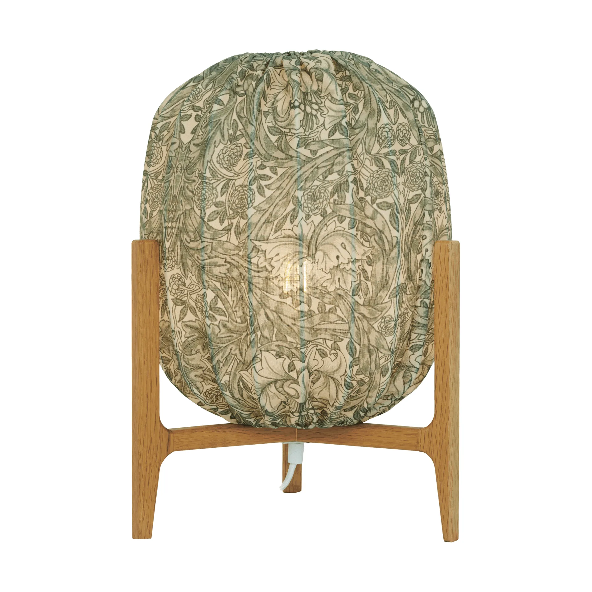 Lampada da tavolo Prisma, Oak-African marigold green, Ø27x42 cm Watt & Veke