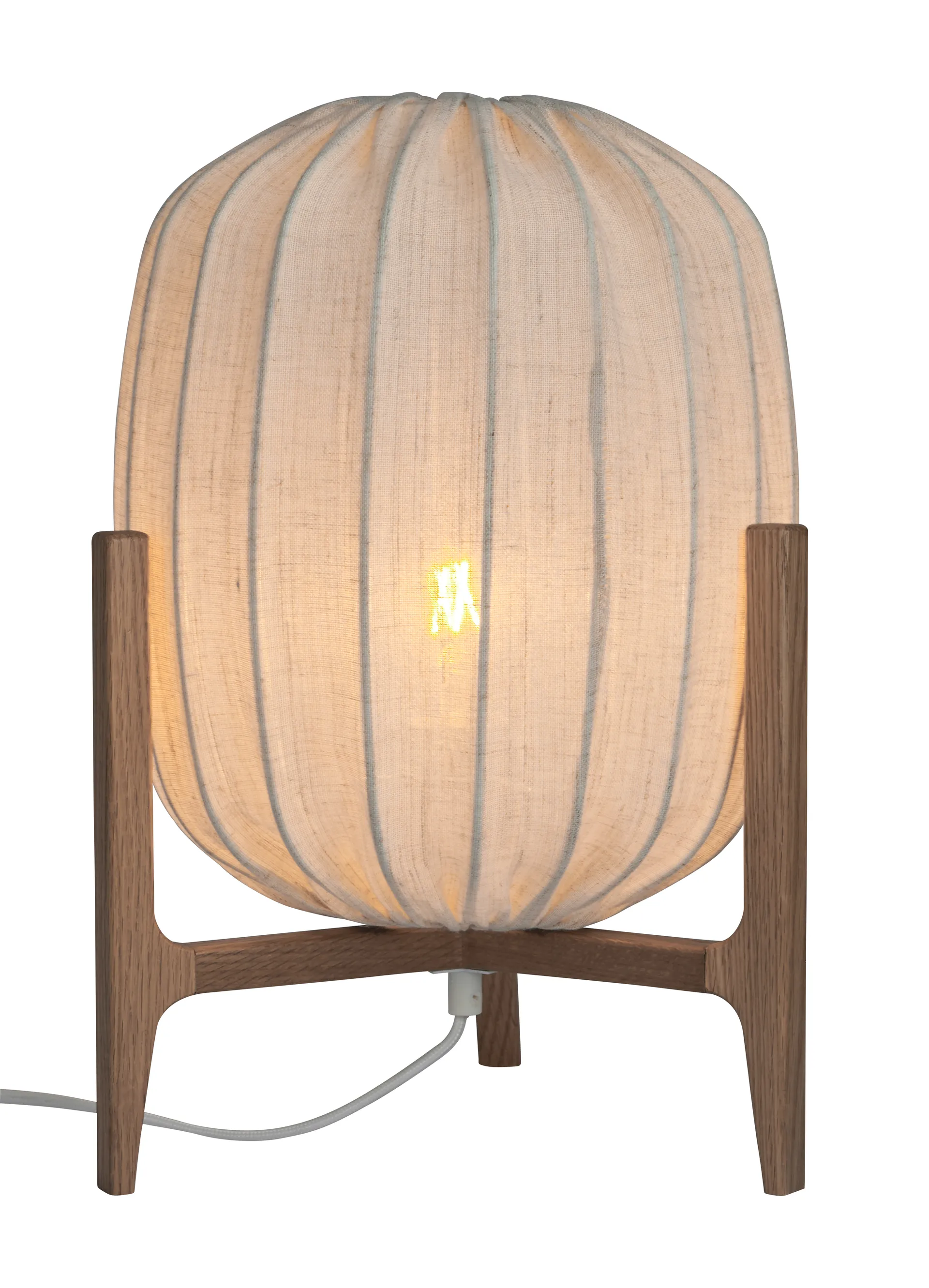 Lampada da tavolo Prisma, Oak-natural, Ø27x42 cm Watt & Veke