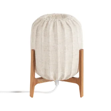 Lampada da tavolo Prisma - Oak-Natural, Mini Ø16x24,3 cm - Watt & Veke