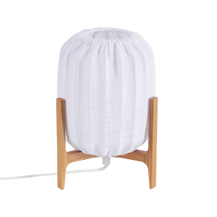 Lampada da tavolo Prisma - Oak-White, Mini Ø16x24,3 cm - Watt & Veke