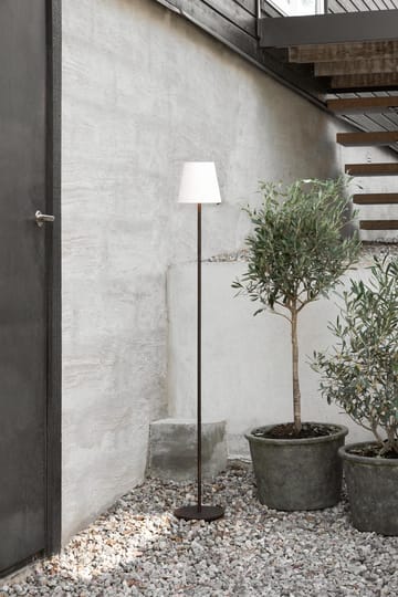 Lampada da terra portatile Tyra Ø14 cm - Caffè - Watt & Veke