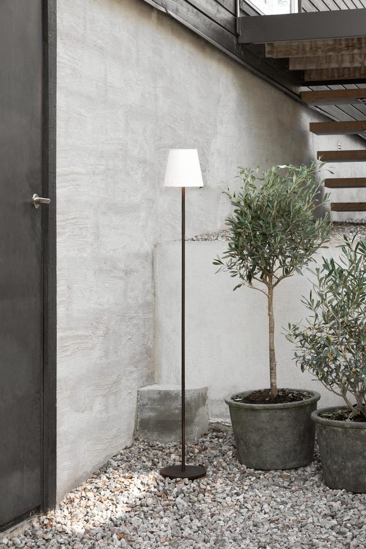 Lampada da terra portatile Tyra Ø14 cm, Caffè Watt & Veke