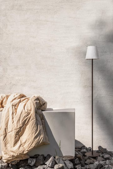 Lampada da terra portatile Tyra Ø14 cm - Caffè - Watt & Veke