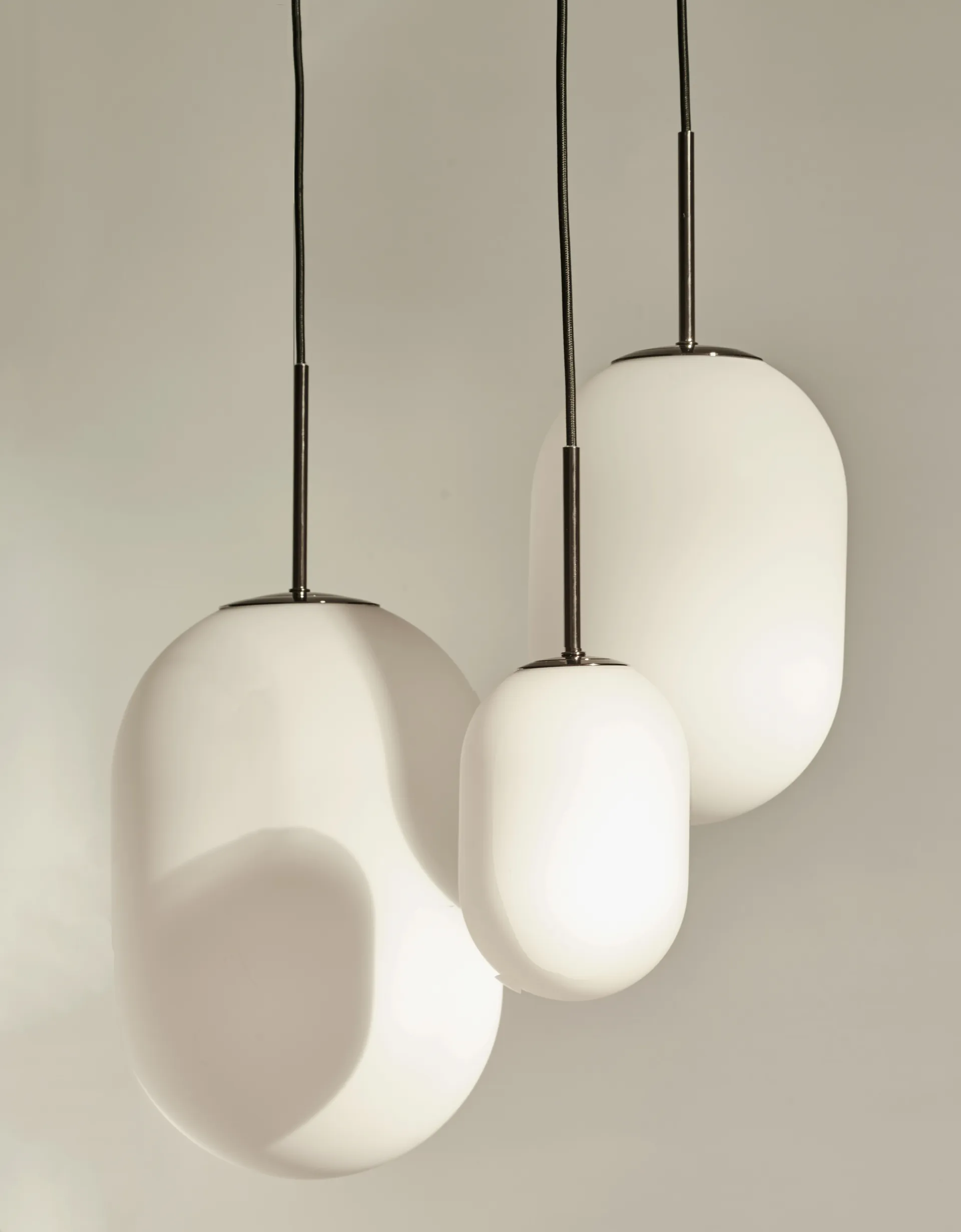 Lampadario Noor M Ø18 cm, Bianco Watt & Veke