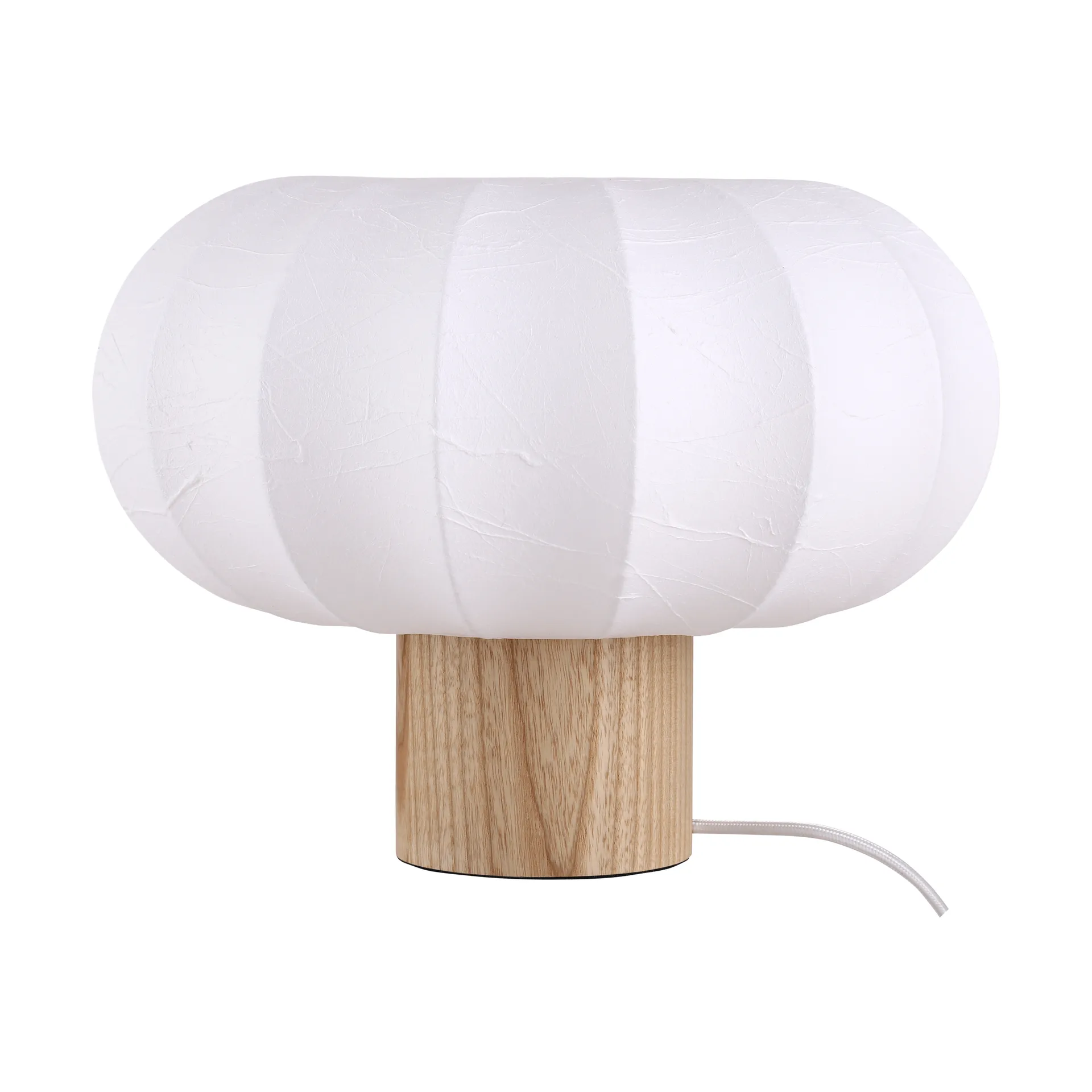 Lunari lampada da tavolo, White-Natural ash, Ø32x24 cm Watt & Veke
