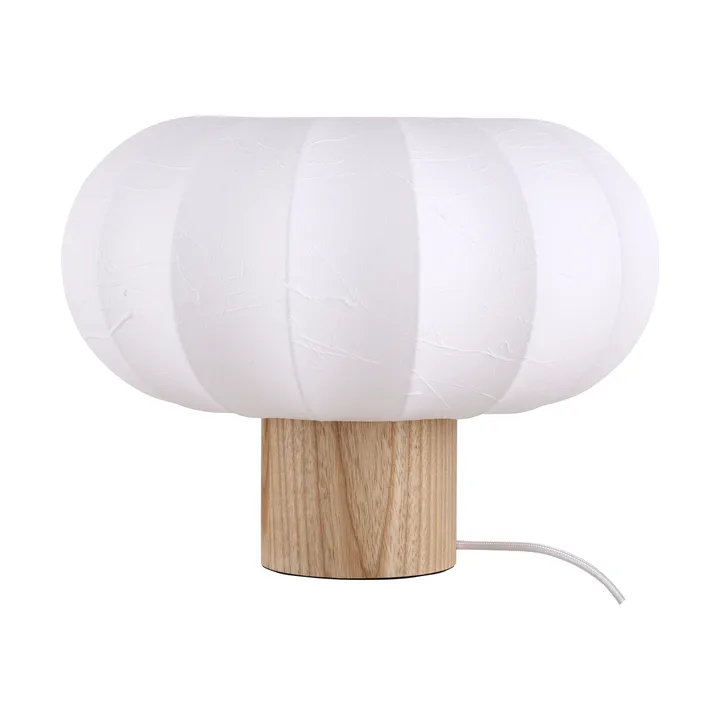 Lunari lampada da tavolo - White-Natural ash, Ø32x24 cm - Watt & Veke