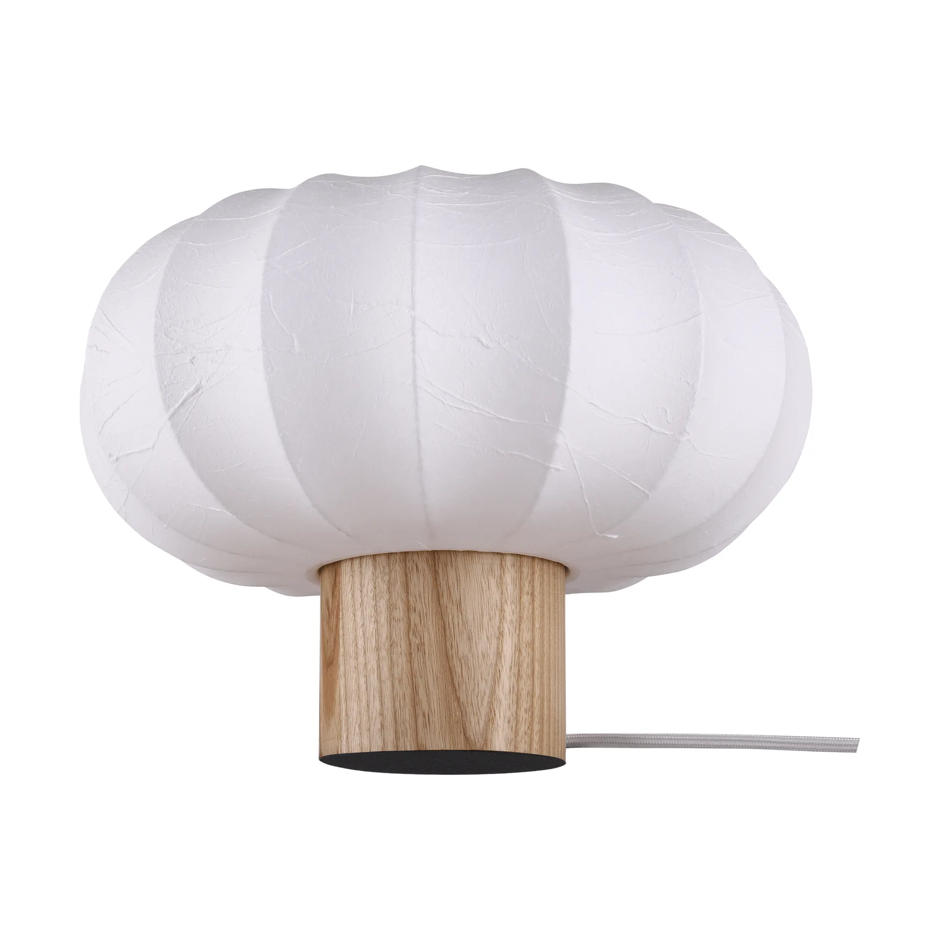 Lunari lampada da tavolo, White-Natural ash, Ø32x24 cm Watt & Veke