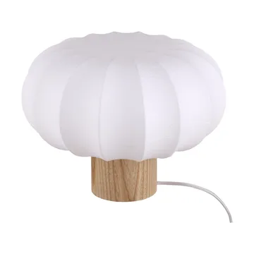 Lunari lampada da tavolo - White-Natural ash, Ø32x24 cm - Watt & Veke