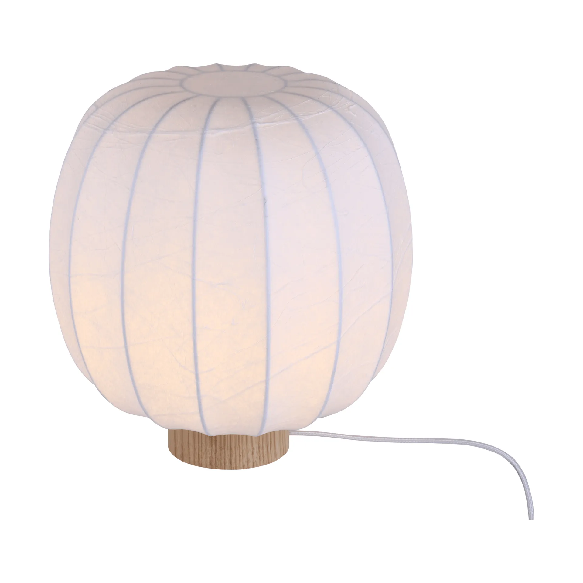 Lunari lampada da tavolo, White-Natural frassino, Ø30x32 cm Watt & Veke